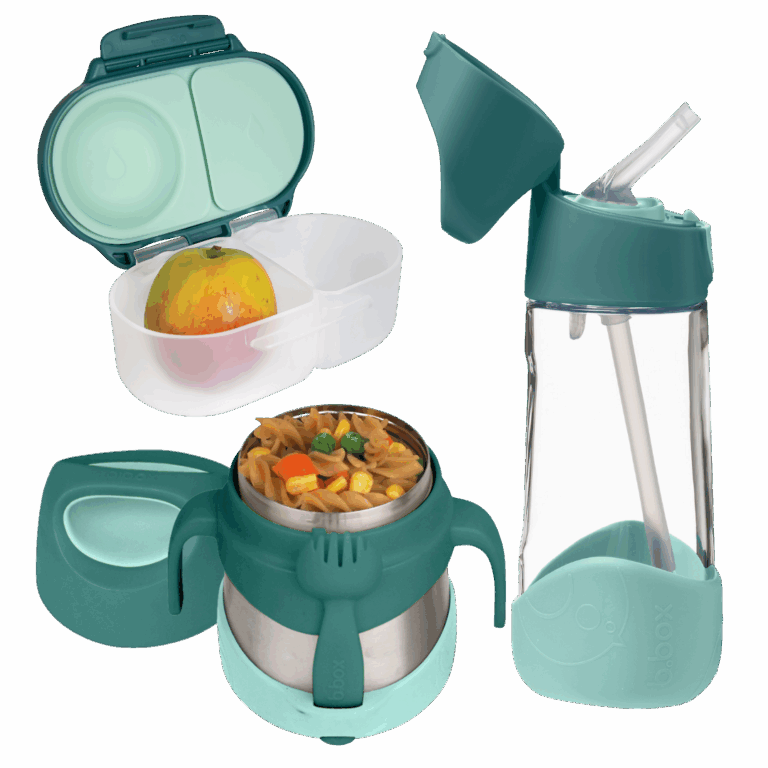 b.box Set za hranjenje u pokretu - emerald forest