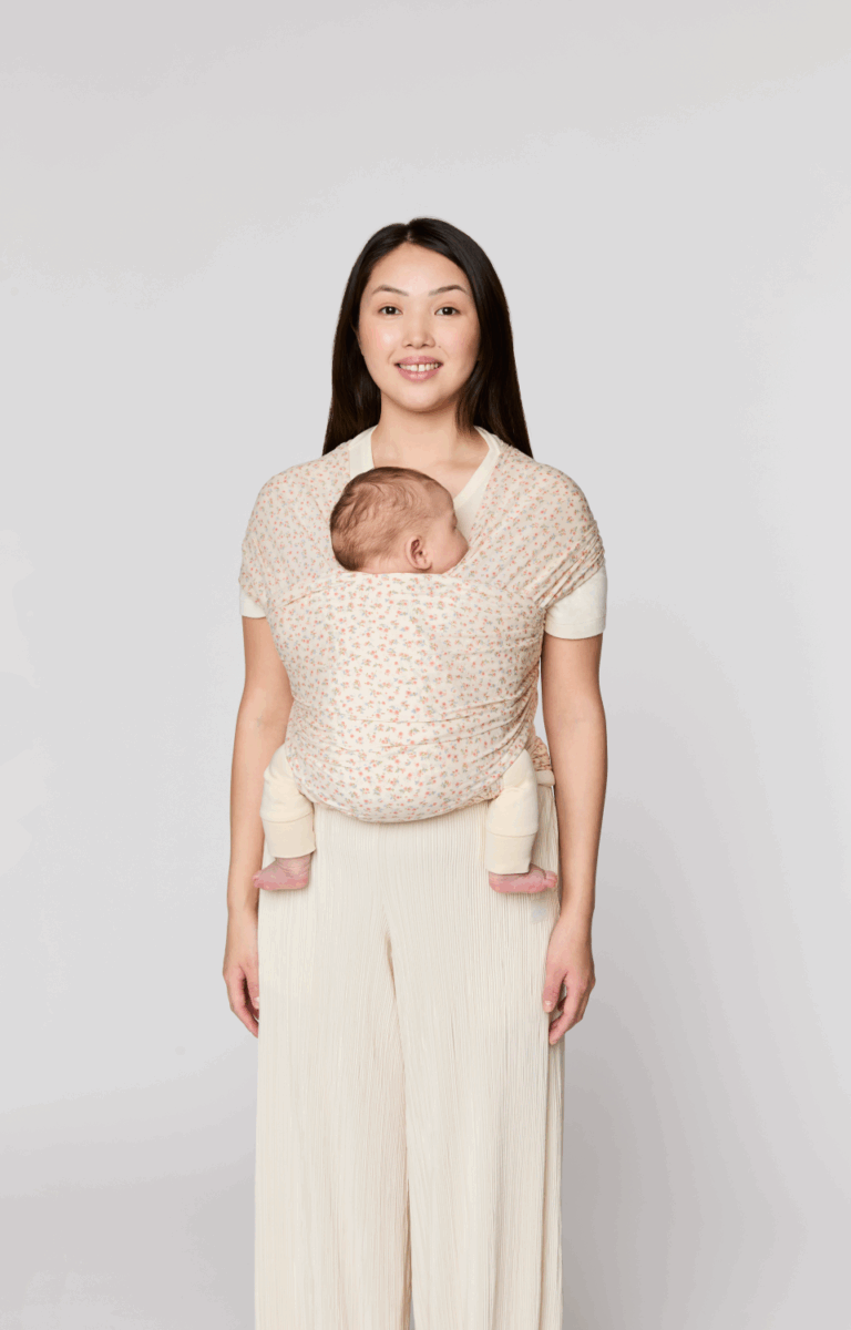 Ergobaby Aura marama Sustainable Knit - Dainty Blooms