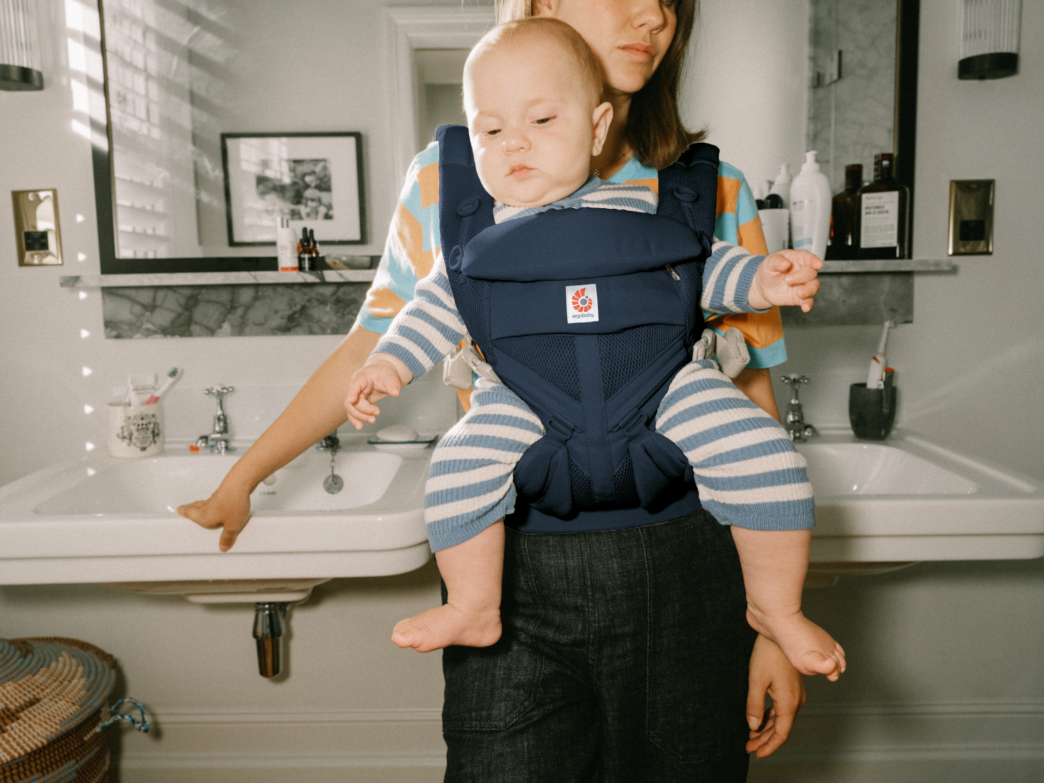 Ergobaby Omni Classic Mesh nosiljka, Midnight Blue - Slika 6