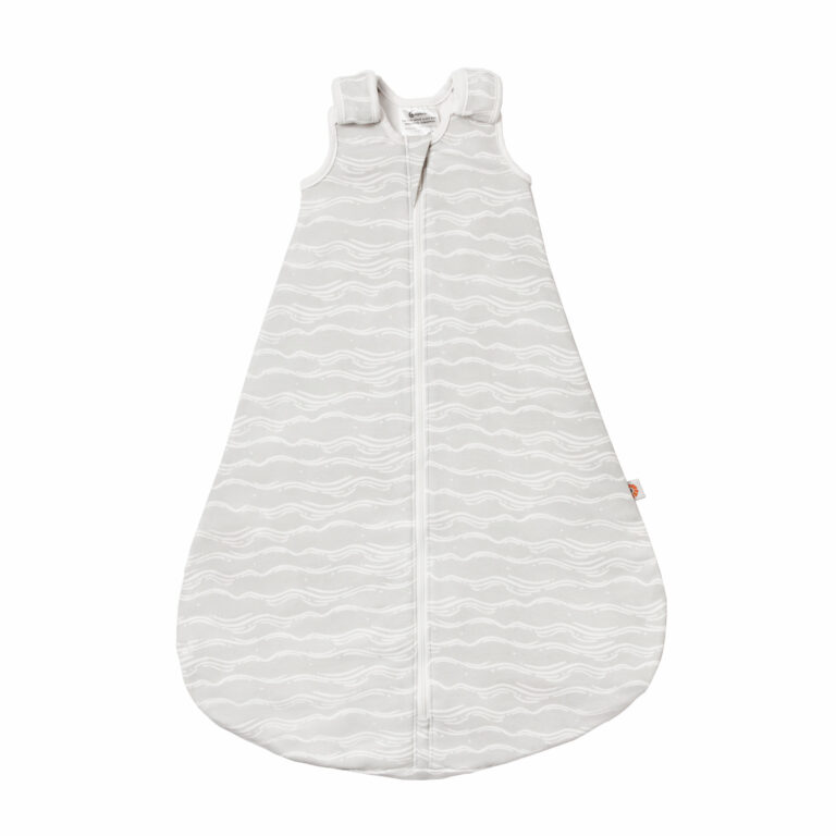 Ergobaby 2-u-1 vreća za spavanje On The Move Mid-Weight (TOG 1.0), Silver Waves (6-18/M)