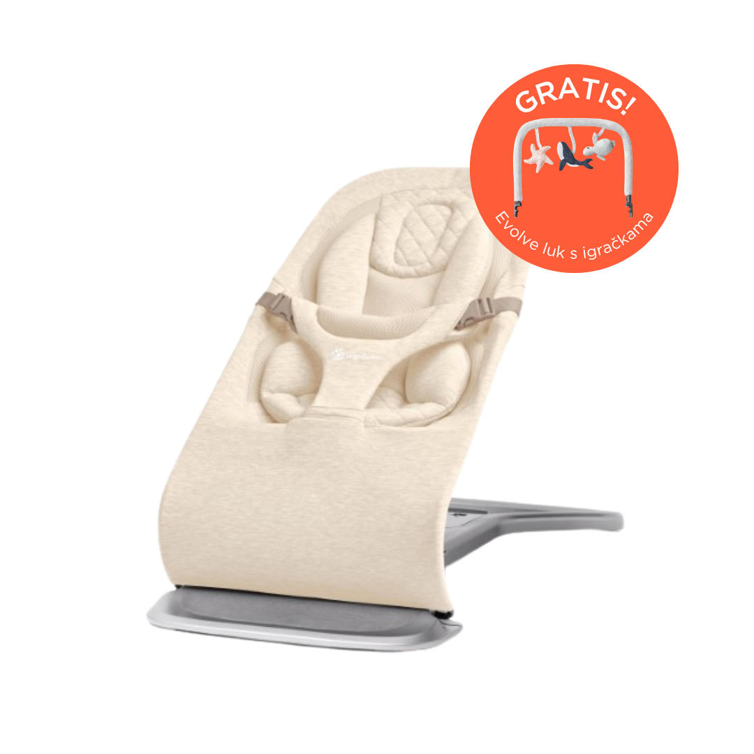 Ergobaby Evolve ležaljka 3u1 – Cream