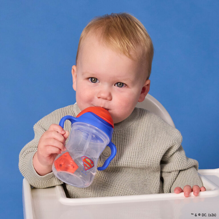 b.box Sippy cup bočica sa slamkom - Superman