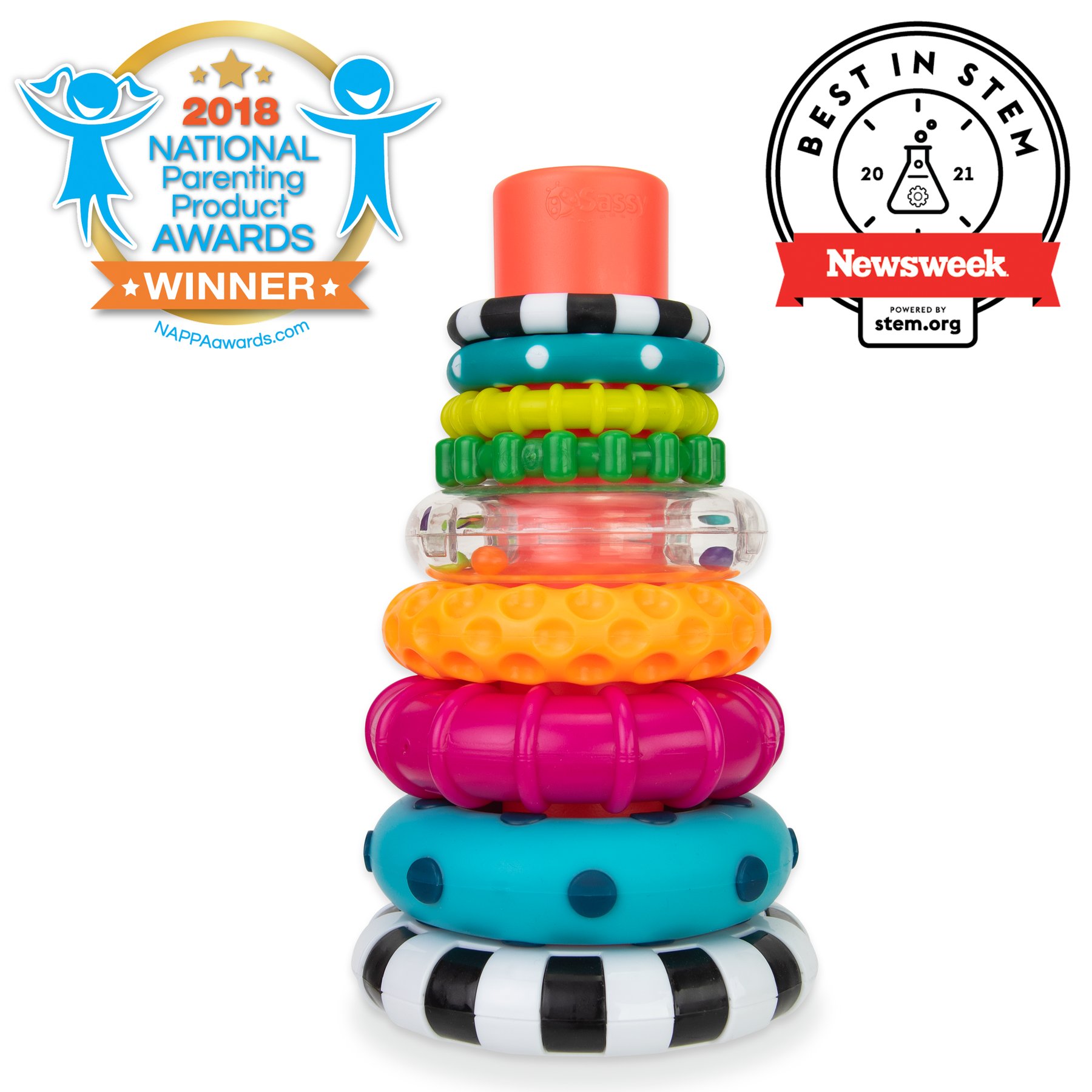 Sassy Stacks Of Circles toranj za slaganje - Slika 6
