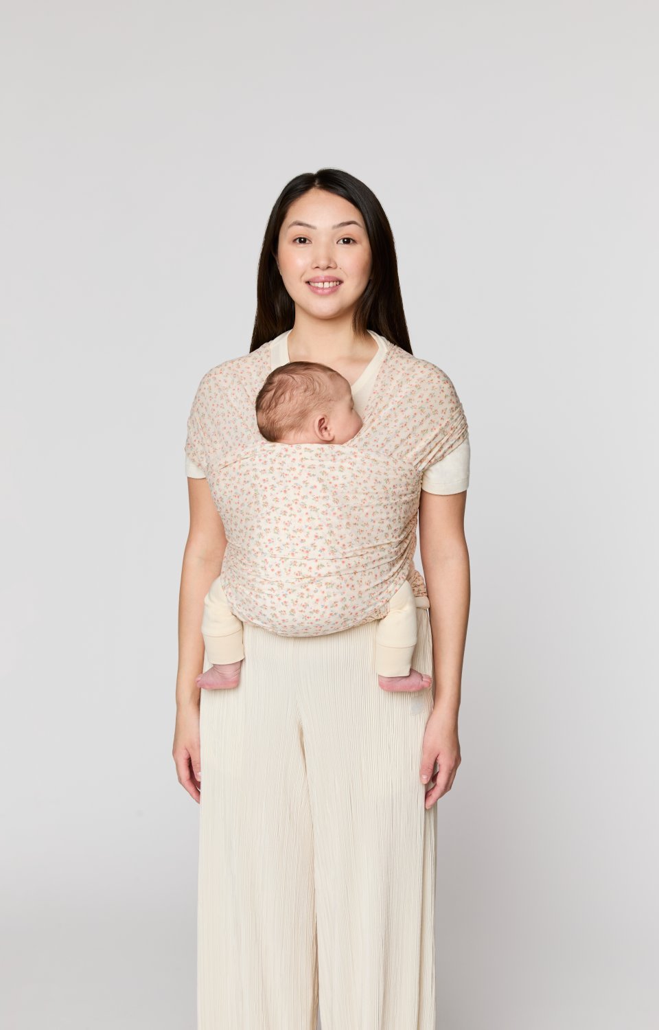 Ergobaby Aura šal trajnostno pleten - Dainty Blooms