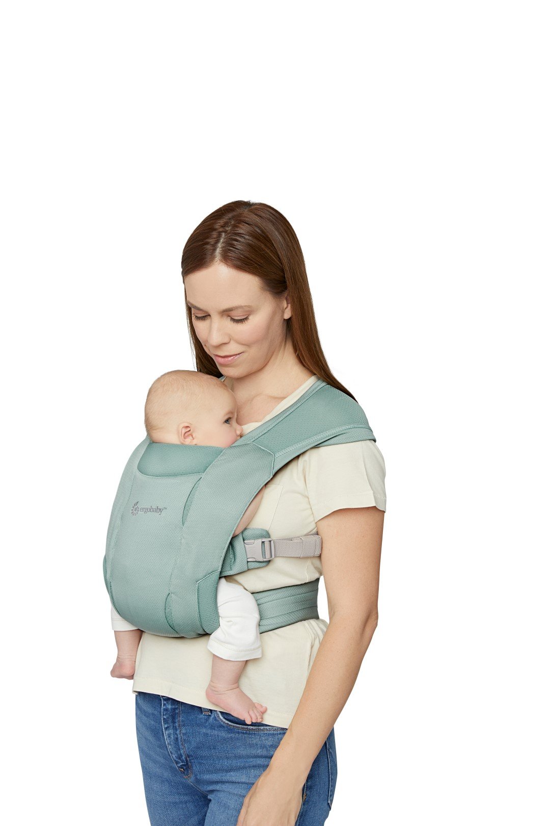 Ergobaby Embrace Soft Air Mesh nosiljka, Sage - Slika 3