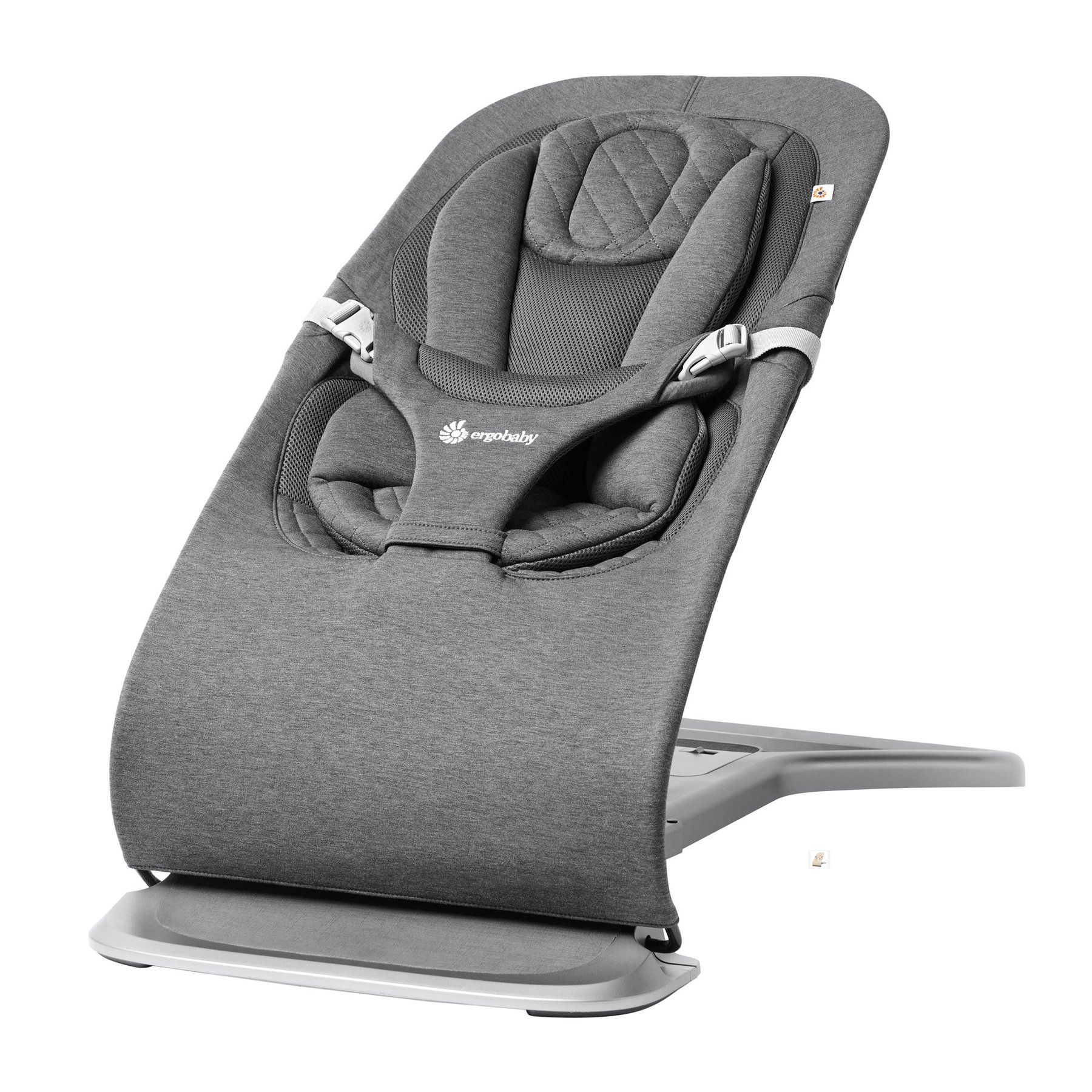 Ergobaby Evolve ležaljka 3u1 – Charcoal Grey