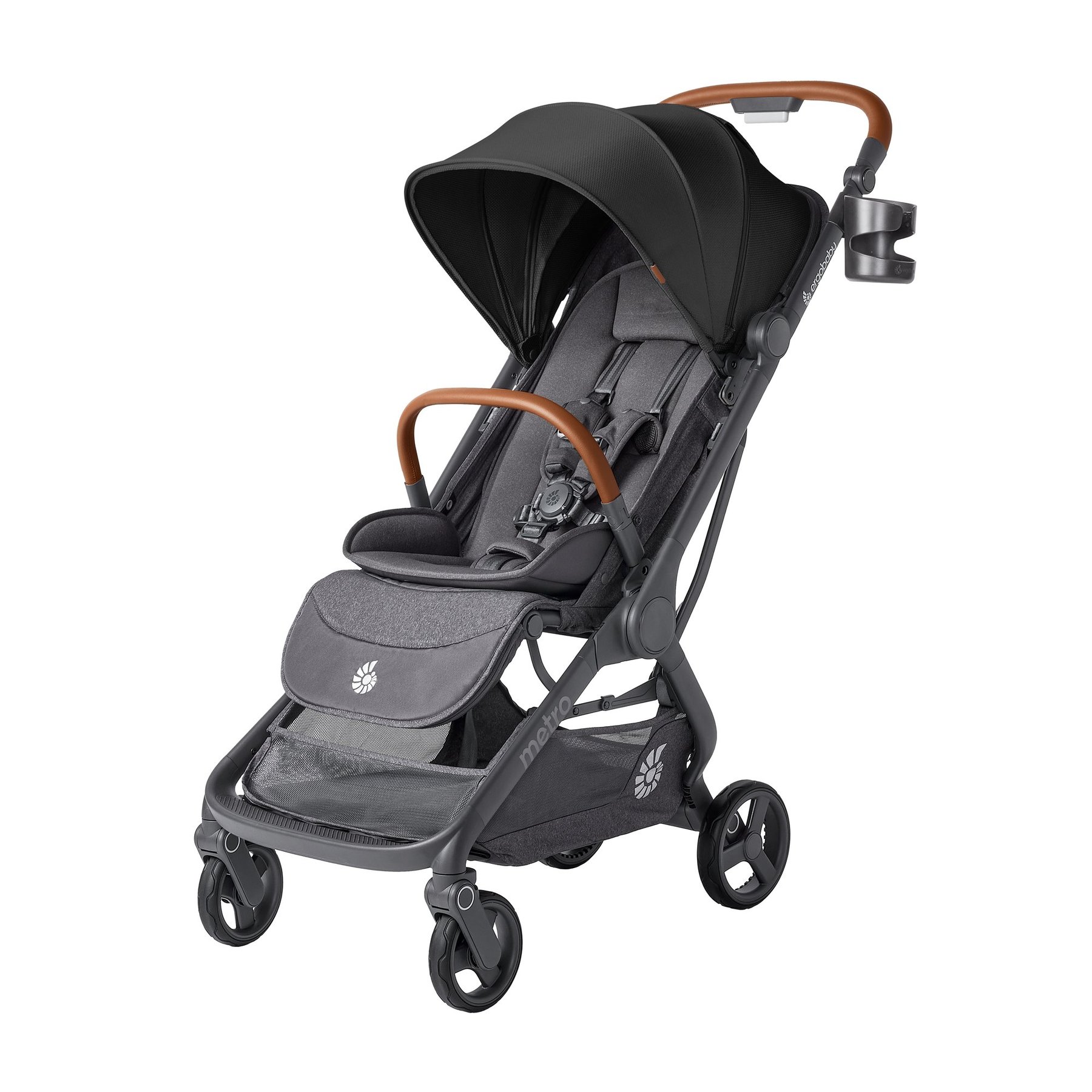 Ergobaby Metro 3 Deluxe kompaktna gradska kolica - Jet Black
