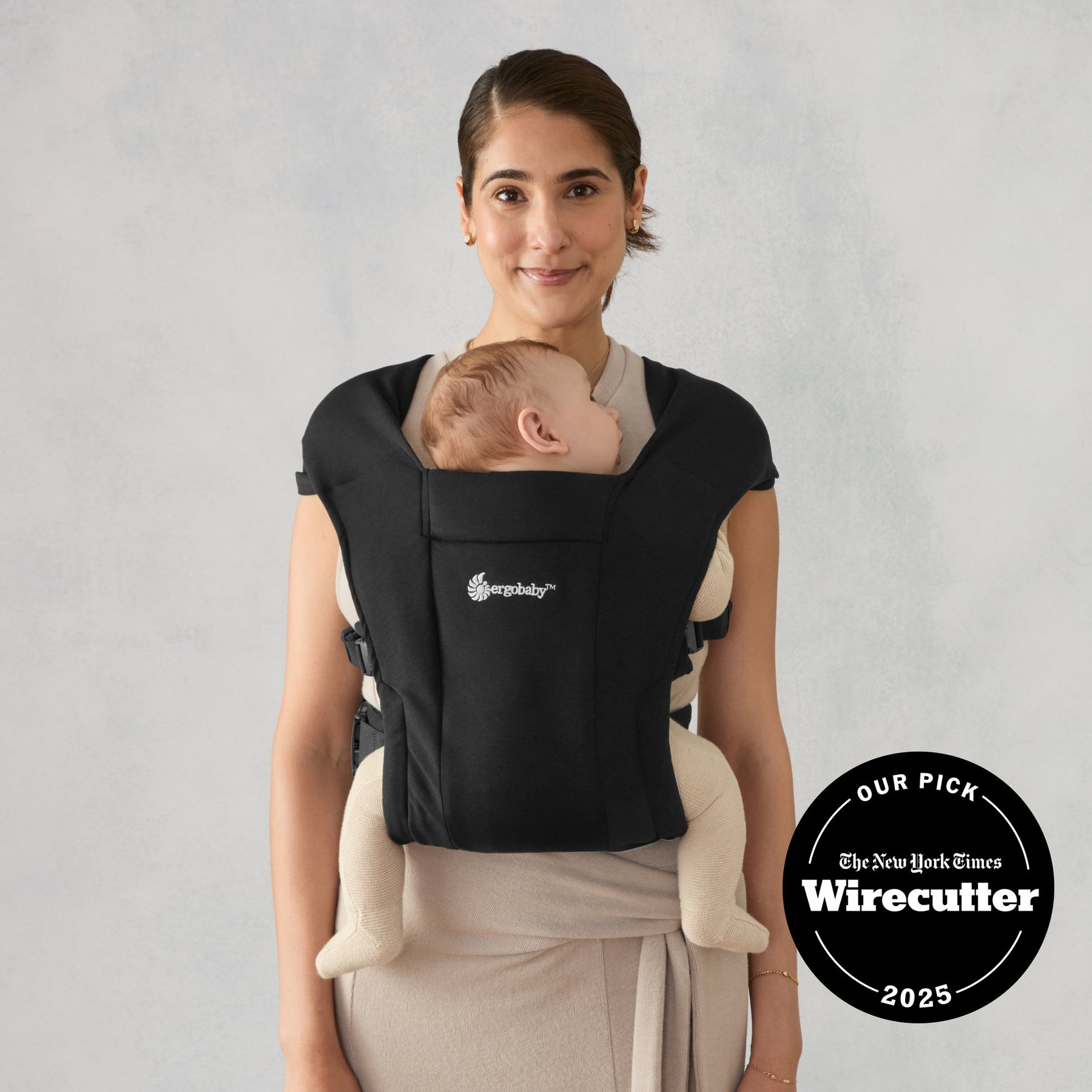 Ergobaby Embrace nosiljka, crna - Slika 3