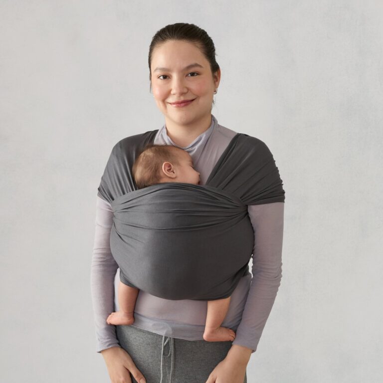 Ergobaby Aura marama Sustainable Knit - Soft Black