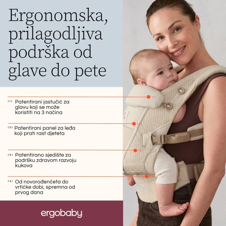 Ergobaby Adapt SoftFlex Mesh nosilka