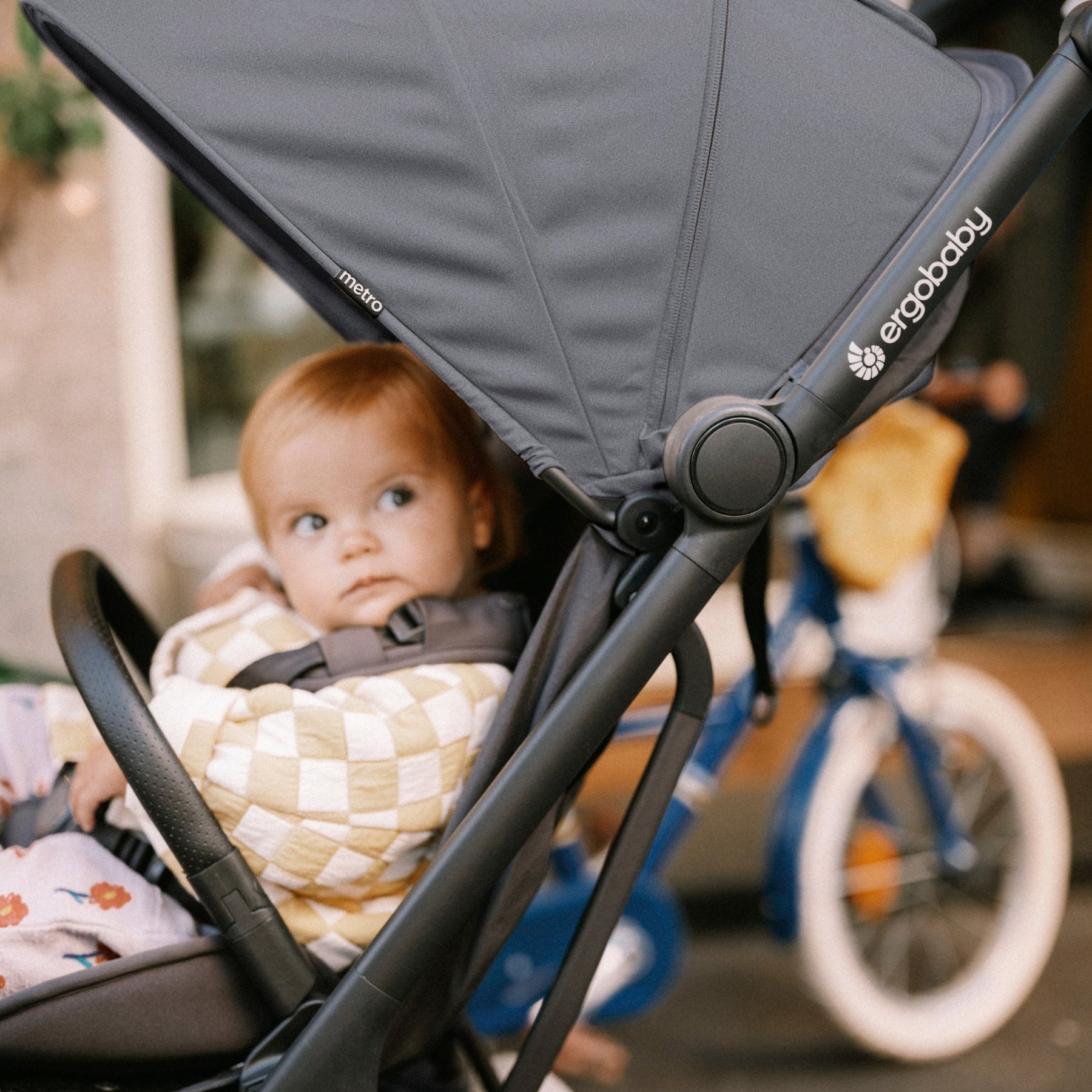 Ergobaby Metro 3 dječja kolica - Graphite Grey - Slika 7