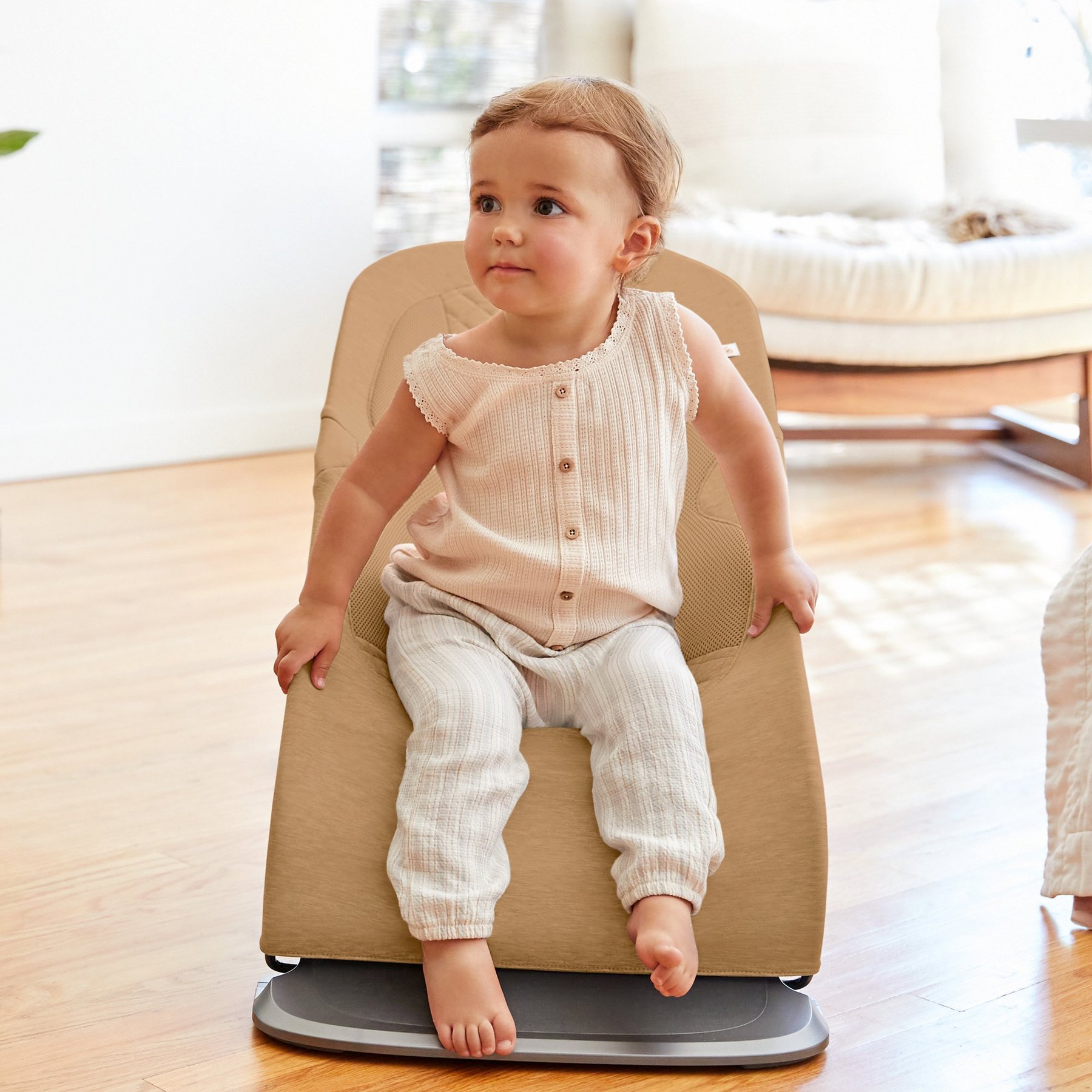 Ergobaby Evolve ležalnik 3v1 – Camel - slika 9