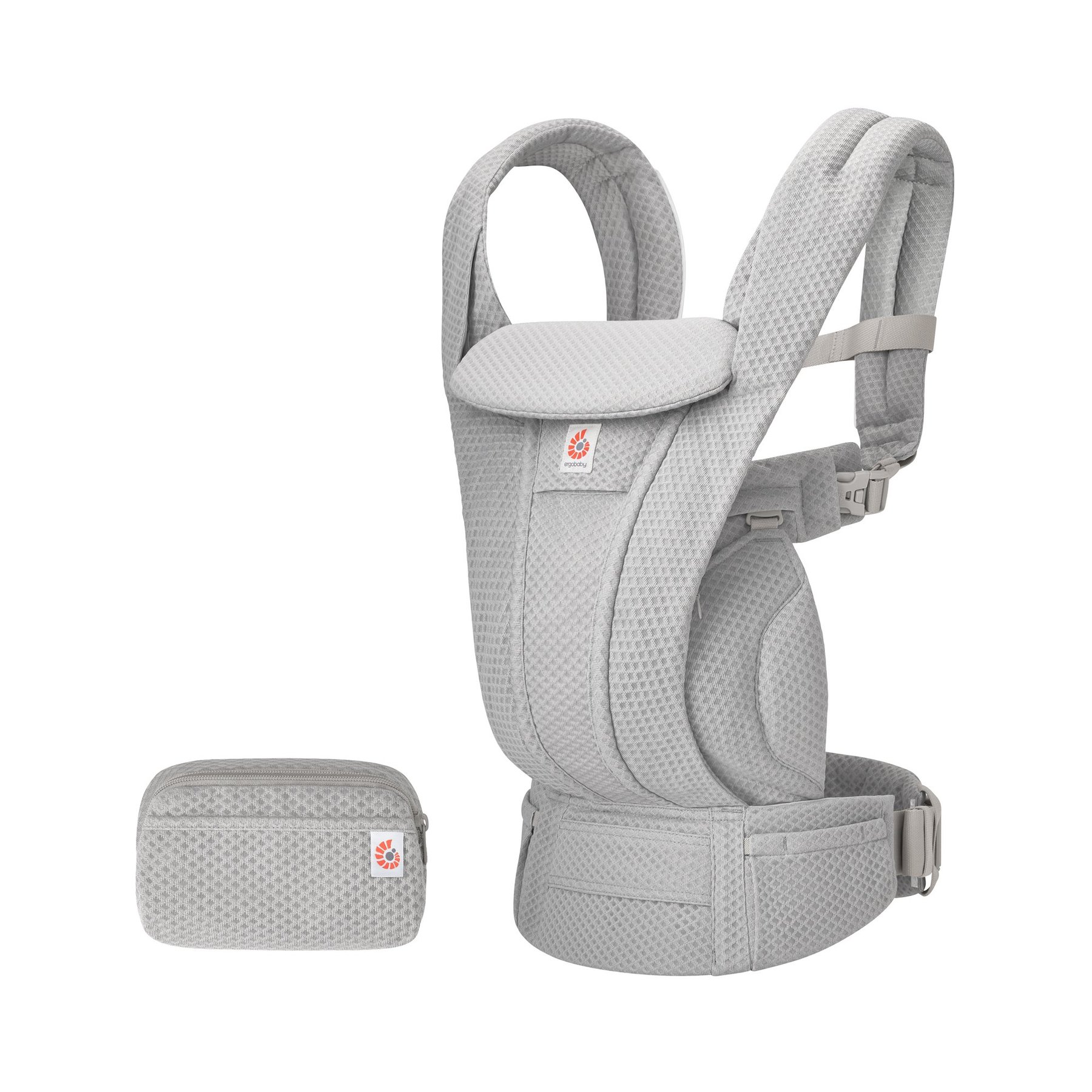 Ergobaby Omni Deluxe Mesh nosiljka - Pearl Grey – Image 14