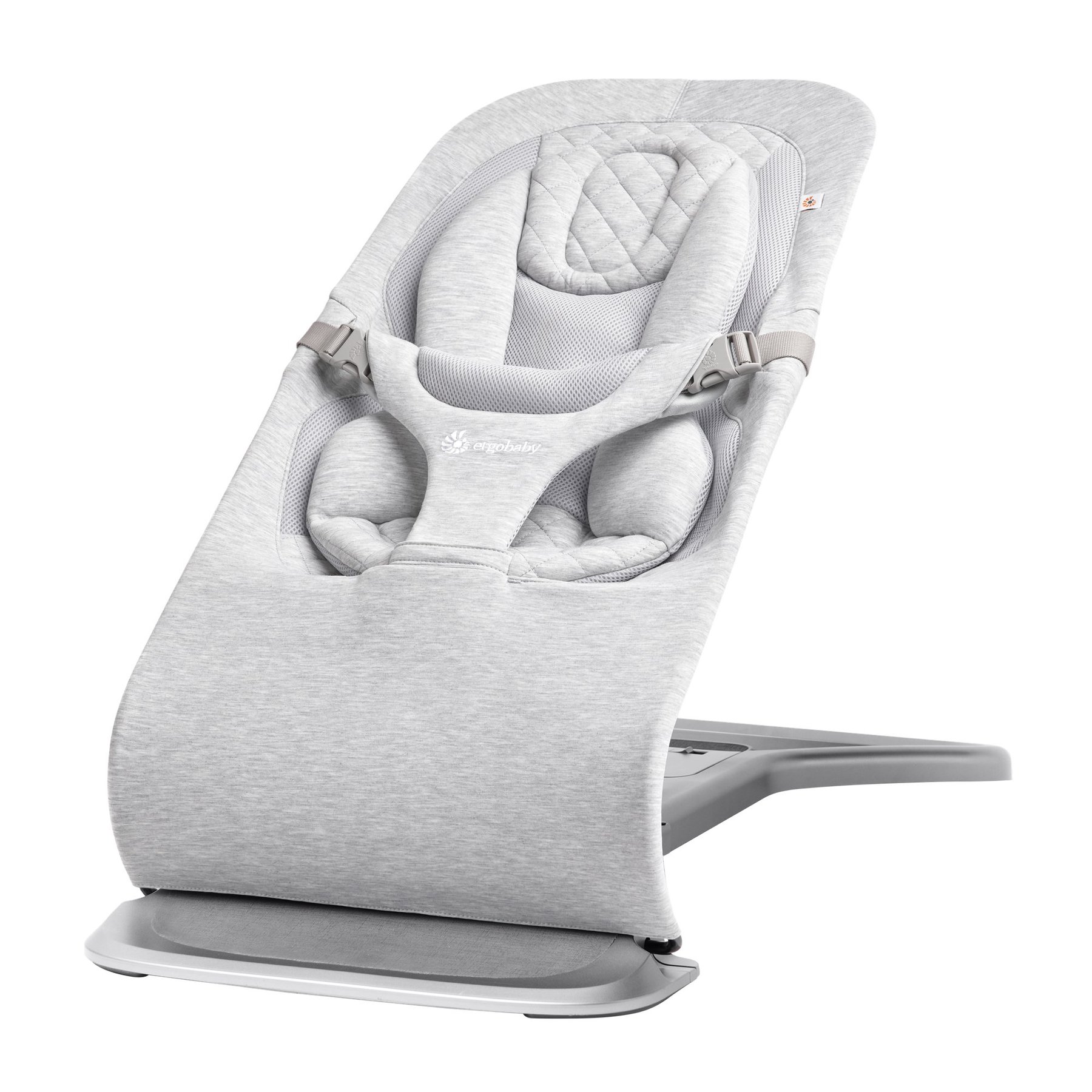 Ergobaby Evolve ležaljka 3u1 – Light Grey - Slika 13