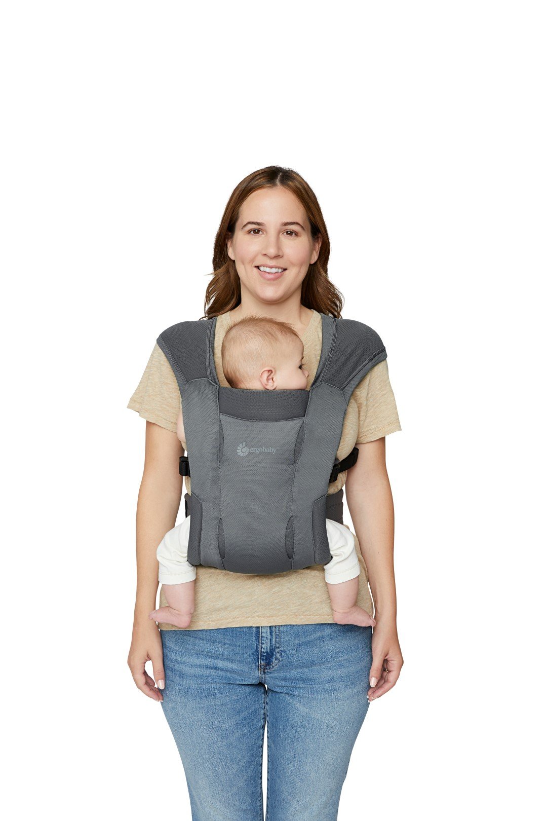 Ergobaby Embrace Soft Air Mesh nosiljka, Crna - Slika 13