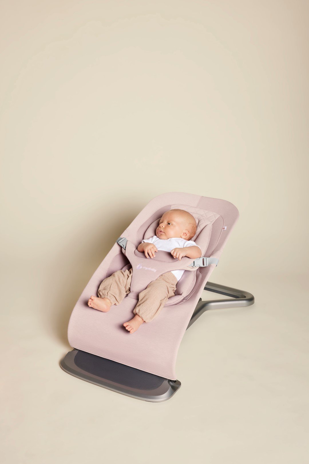 Ergobaby Evolve 3-in-1 Bouncer – Blush Pink - Image 14