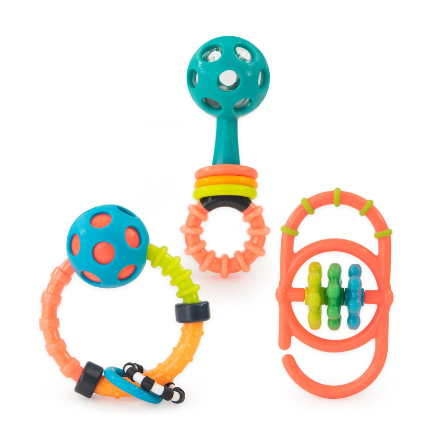 Sassy My First Rattles poklon set zvečki