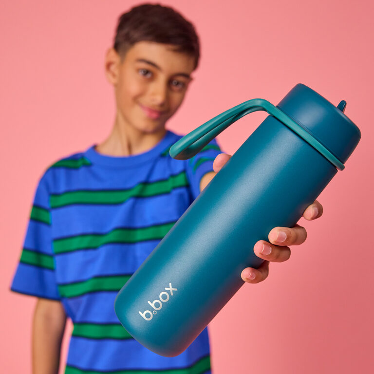 b.box Termo boca Flip Top, 690ml - sea glass