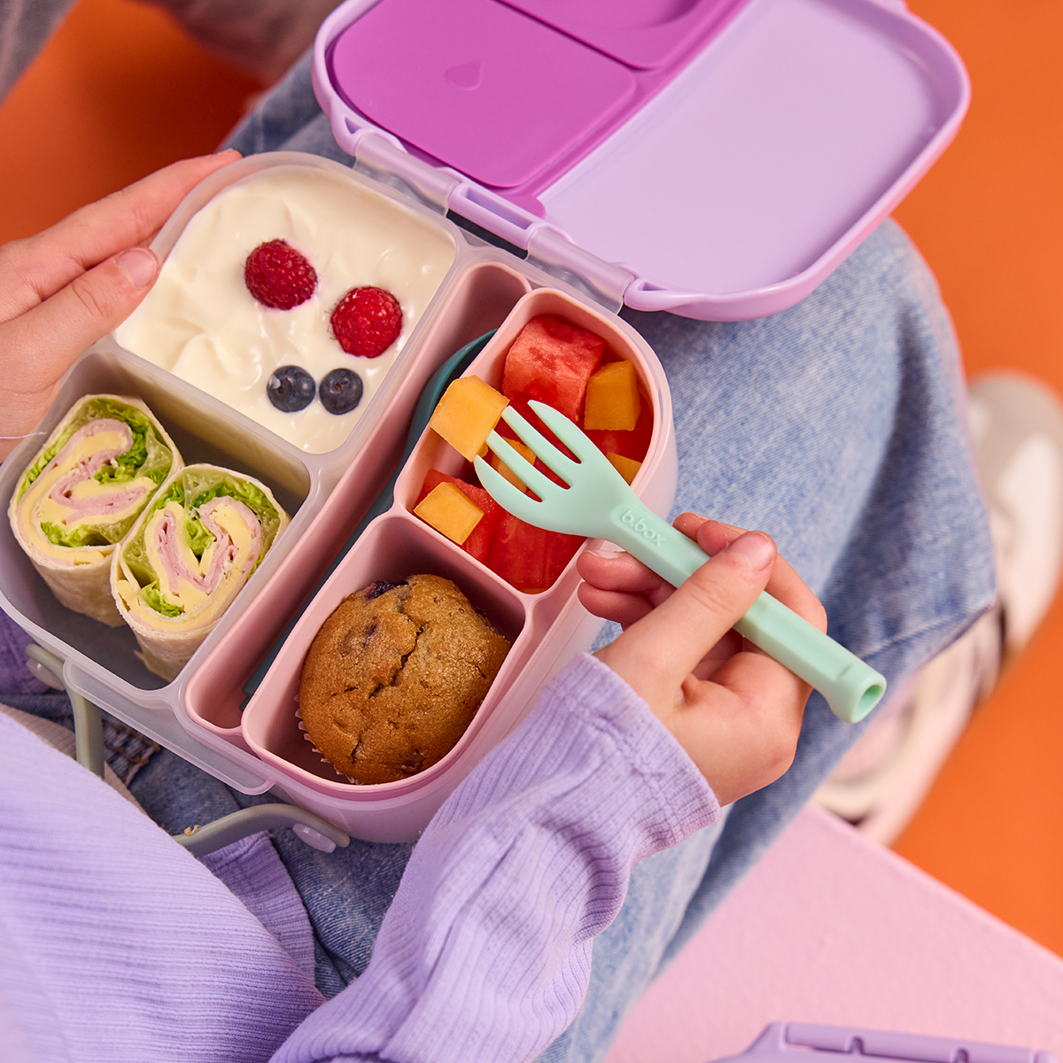 b.box Mini Kutija za užinu - sugar plum - Slika 7