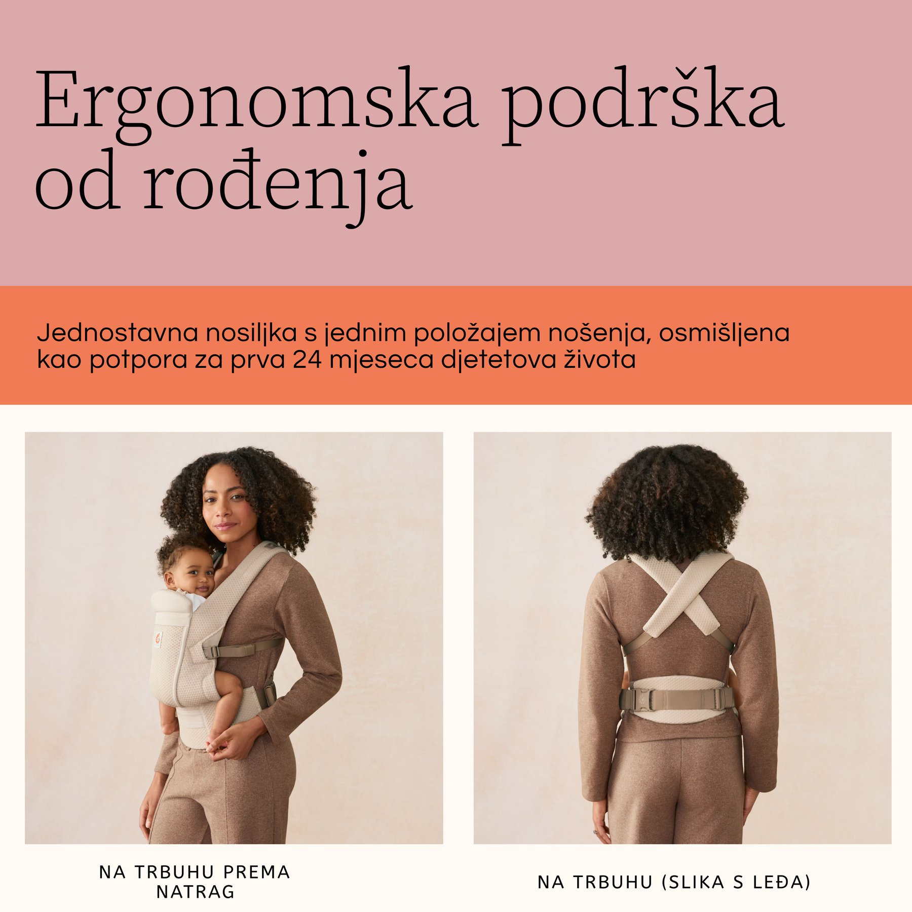 Ergobaby Omni Lite Mesh nosiljka - Slika 5